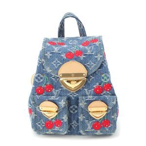 Louis Vuitton LV X TM Denim Venice Monogram Cherry Mini Backpack Daypack M13679